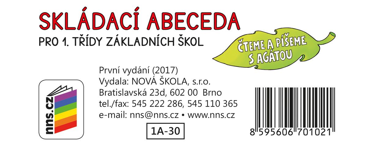 SKLÁDACÍ ABECEDA „ČTEME A PÍŠEME S AGÁTOU“