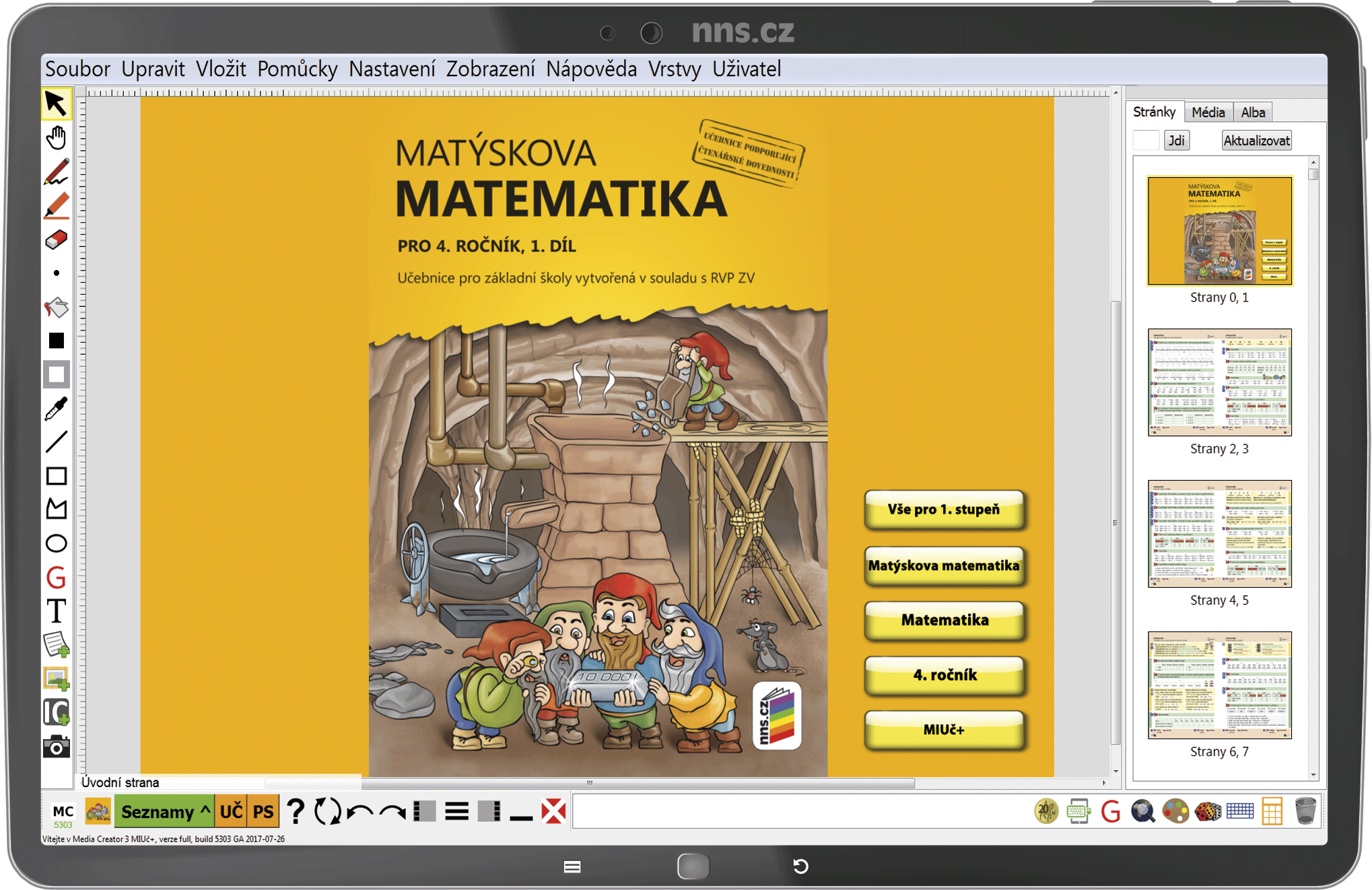 MIUč+ Matýskova matematika, 4. ročník 1., 2. díl a Geometrie – školní licence pro 1 učitele na 1